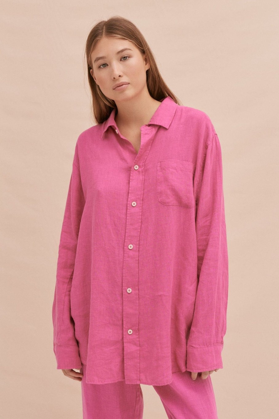 Women Desmond & Dempsey Lounge | Lounge Shirt