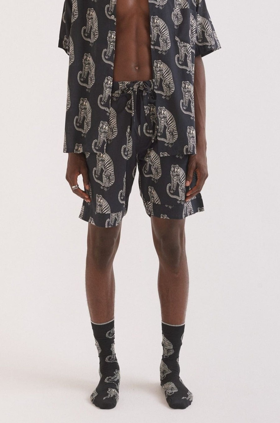 Men Desmond & Dempsey Pyjama Tops | Men'S Pyjama Shorts