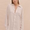 Women Desmond & Dempsey Lounge | Lounge Shirt