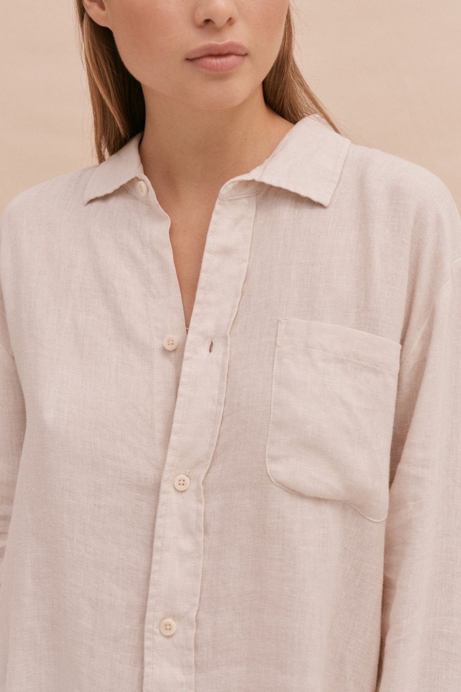 Women Desmond & Dempsey Lounge | Lounge Shirt