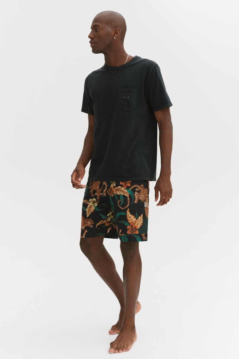 Men Desmond & Dempsey Pyjama Sets | Men'S Tee And Shorts Set