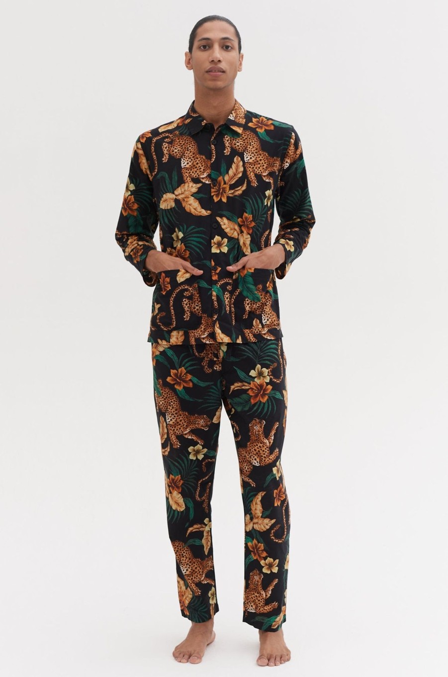 Men Desmond & Dempsey Pyjama Sets | Men'S Pocket Pyjama Set