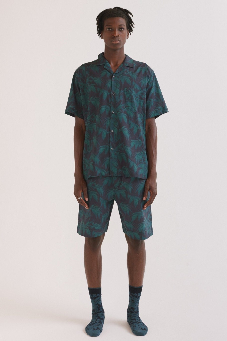 Men Desmond & Dempsey Archive | Men'S Cuban Pyjama Set