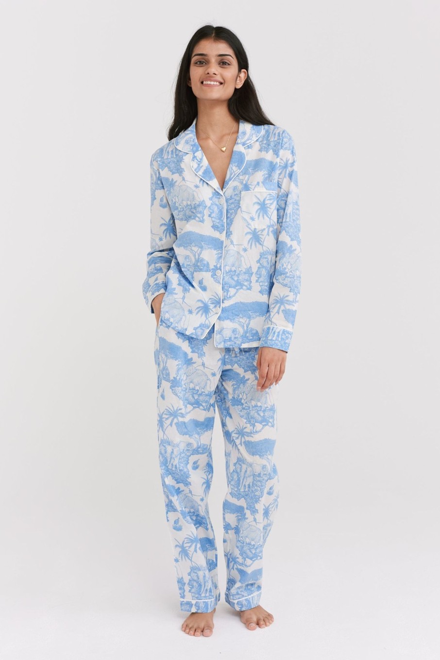 Women Desmond & Dempsey Pyjama Sets | Long Pyjama Set