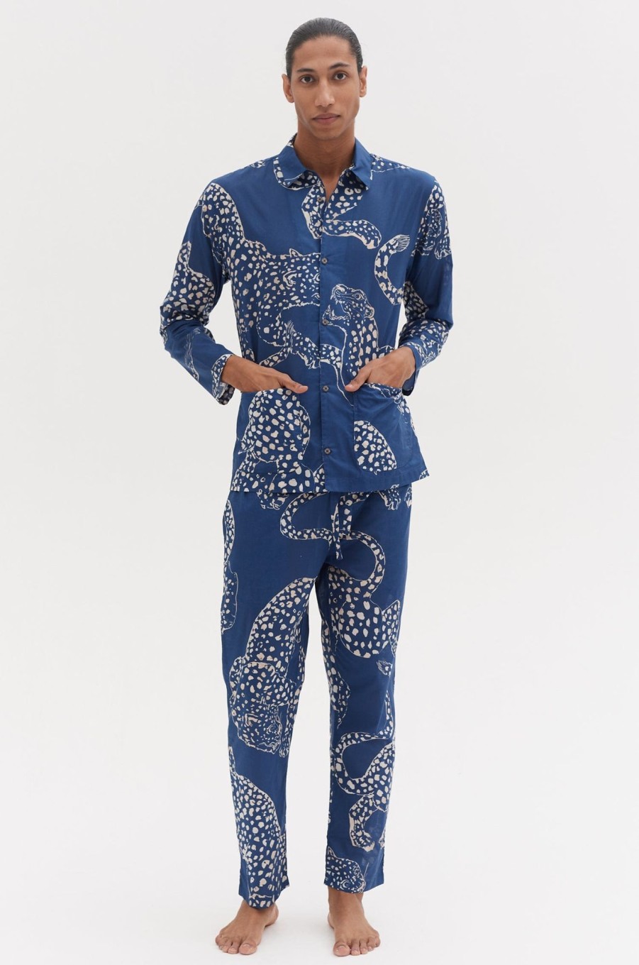 Men Desmond & Dempsey Pyjama Sets | Men'S Pocket Pyjama Set