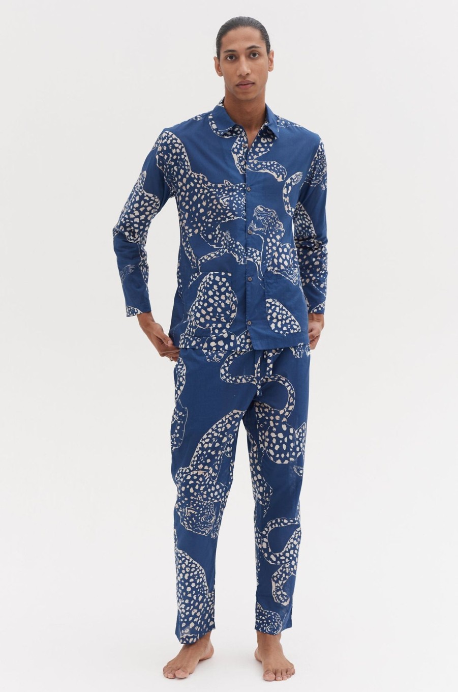 Men Desmond & Dempsey Pyjama Sets | Men'S Pocket Pyjama Set