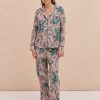 Women Desmond & Dempsey Pyjama Sets | Long Pyjama Set Pink