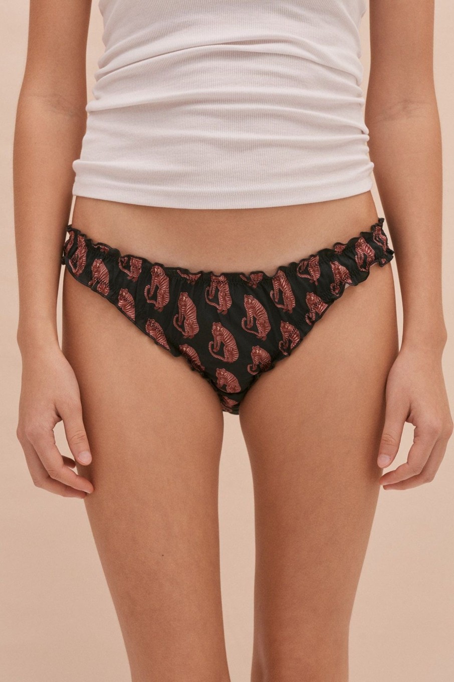 Women Desmond & Dempsey Accessories | Knickers Navy/Pink