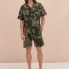 Men Desmond & Dempsey Pyjama Sets | Men'S Cuban Pyjama Set