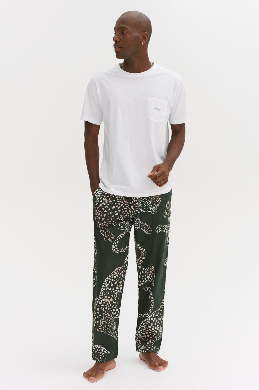 Men Desmond & Dempsey Pyjama Sets | Men'S Tee And Trouser Set