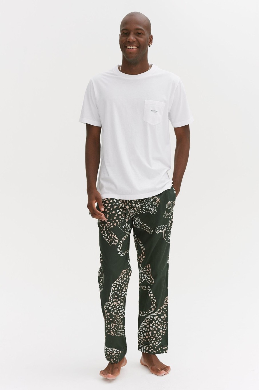 Men Desmond & Dempsey Pyjama Sets | Men'S Tee And Trouser Set