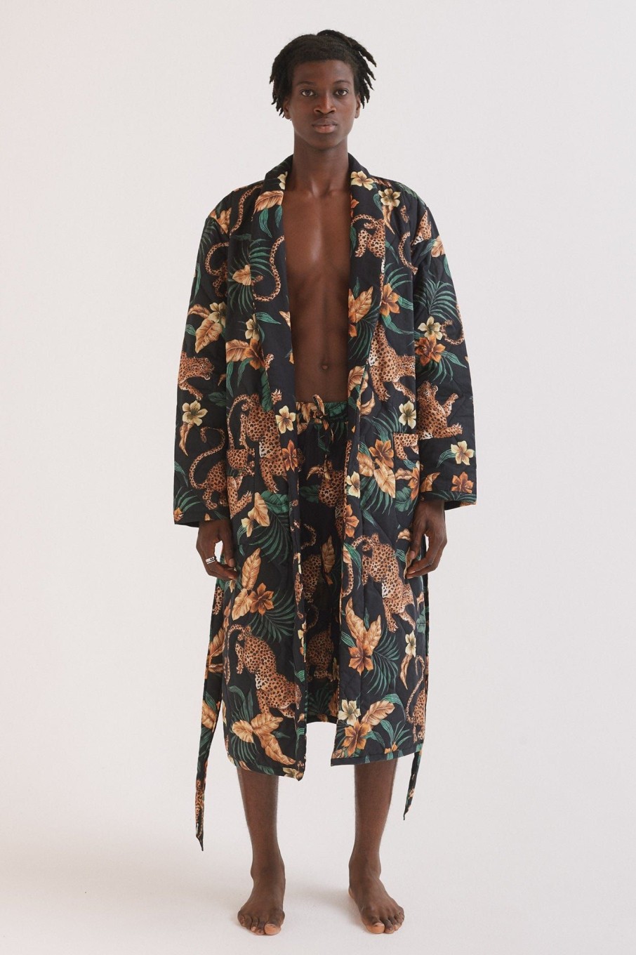 Men Desmond & Dempsey Robes | Men'S Quilted Robe