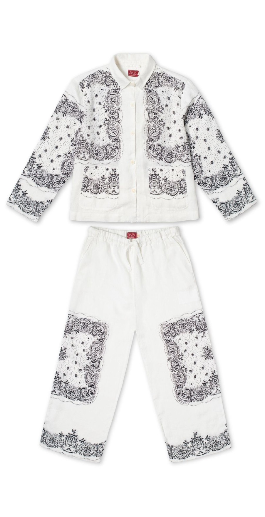 Women Desmond & Dempsey Archive | Pocket Pyjama Set