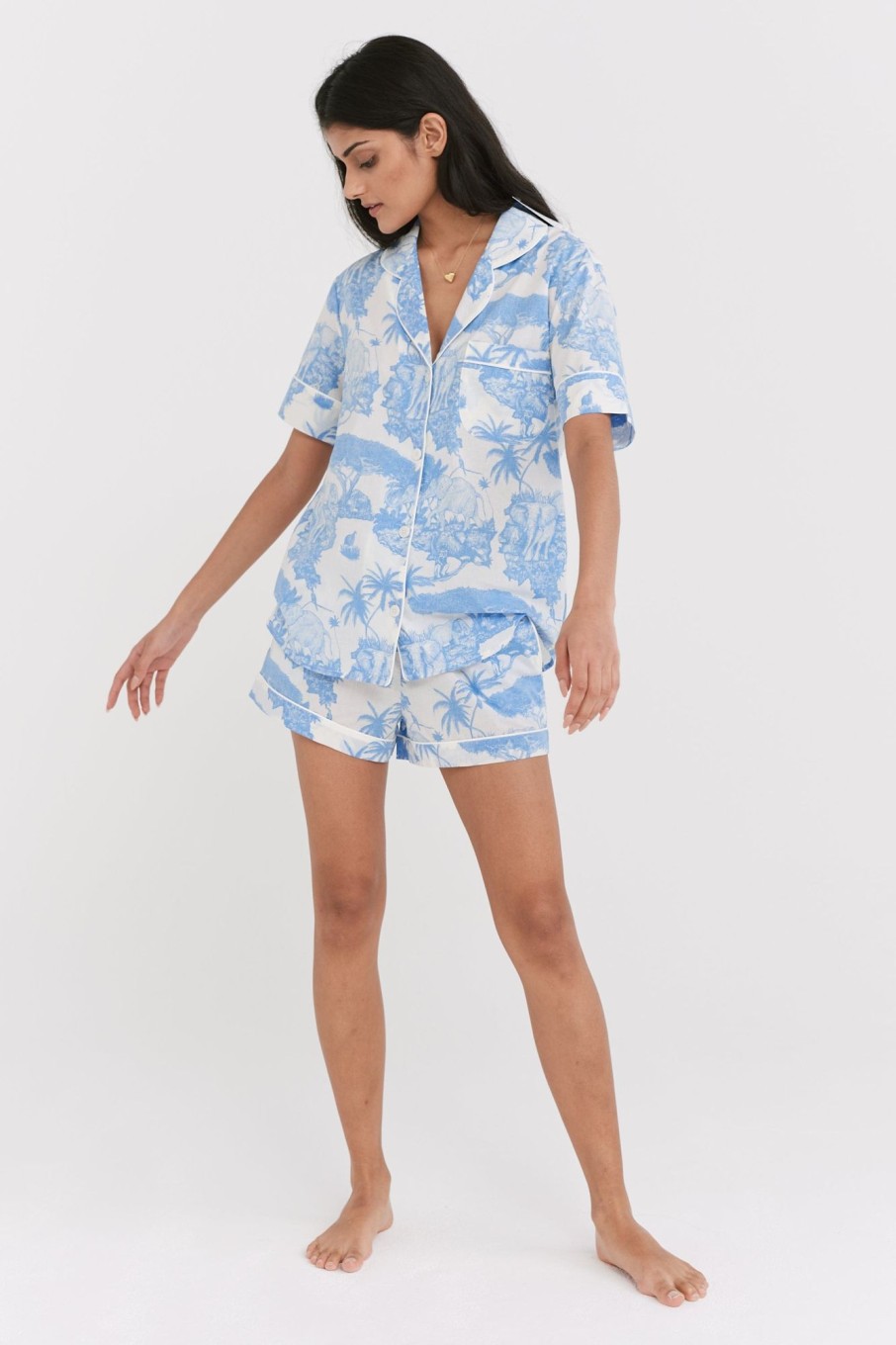 Women Desmond & Dempsey Pyjama Sets | Short Pyjama Set