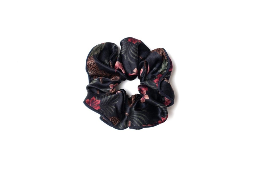 Women Desmond & Dempsey Accessories | Silk Scrunchie