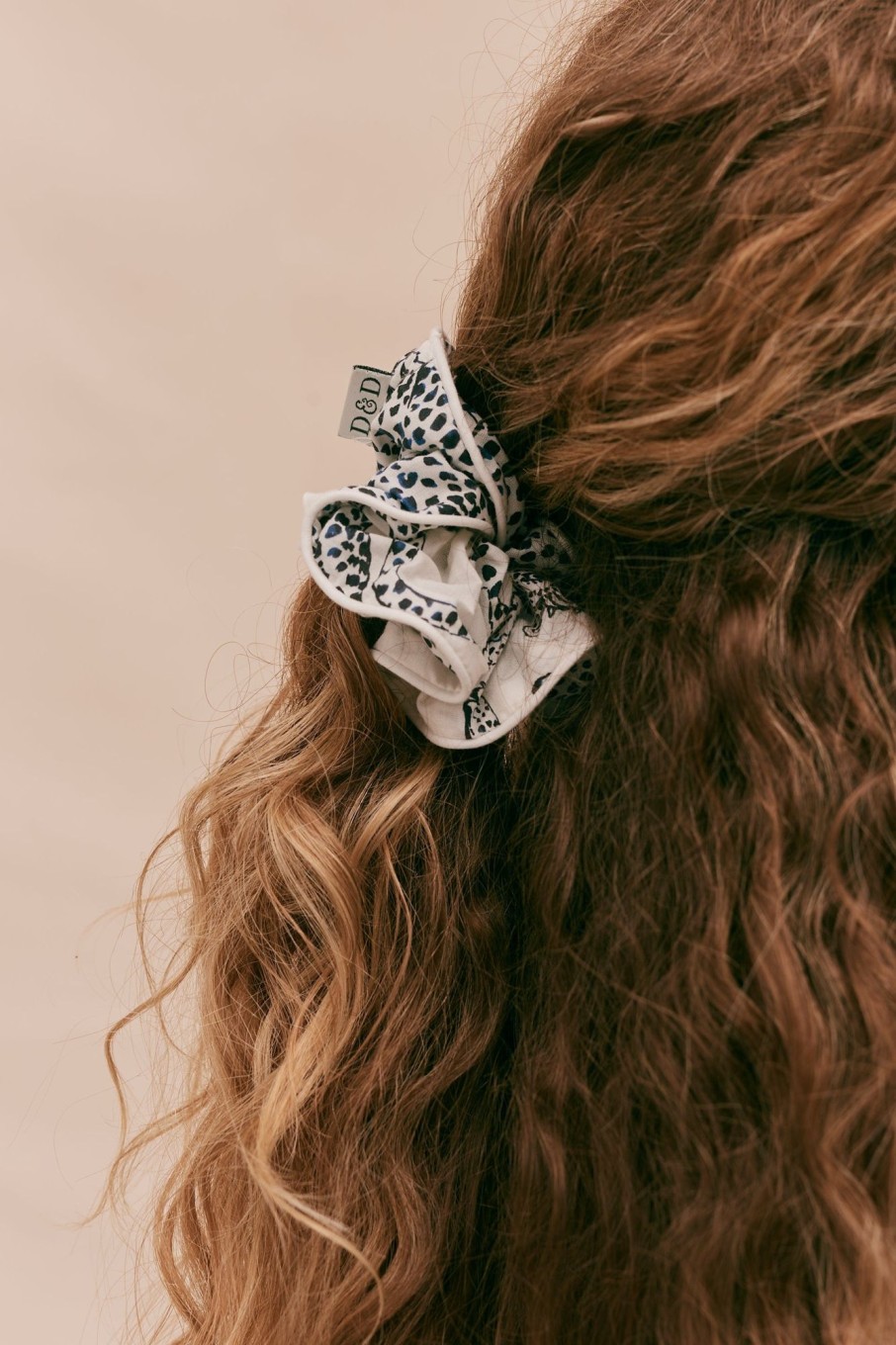 Women Desmond & Dempsey Accessories | Cotton Scrunchie