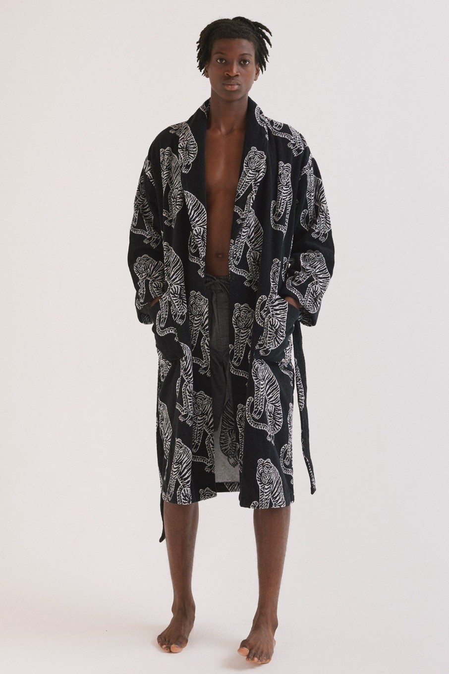 Men Desmond & Dempsey Robes | Men'S Towel Robe