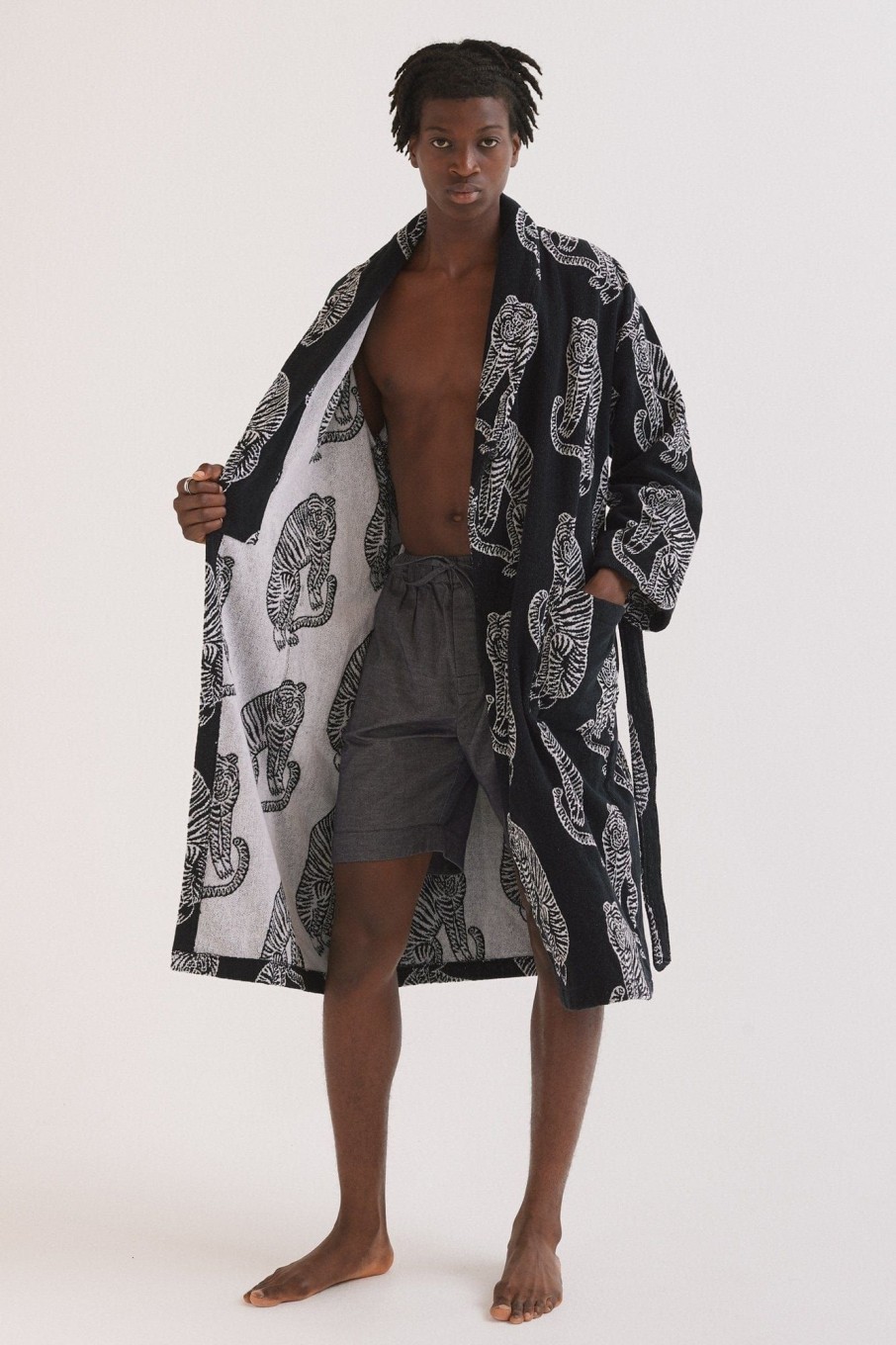 Men Desmond & Dempsey Robes | Men'S Towel Robe